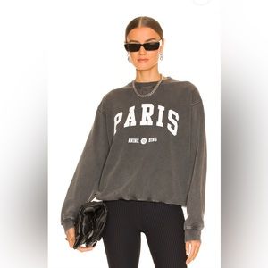 Anine Bing “Paris” Sweatshirt. Condition: Like New (oversized fit)